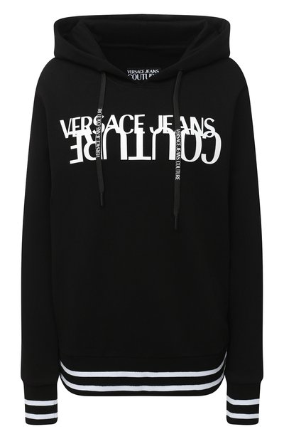 Женский хлопковое худи VERSACE JEANS COUTURE, арт. B6HZA7KL-ZDP308 H00D REG. 8S/30328