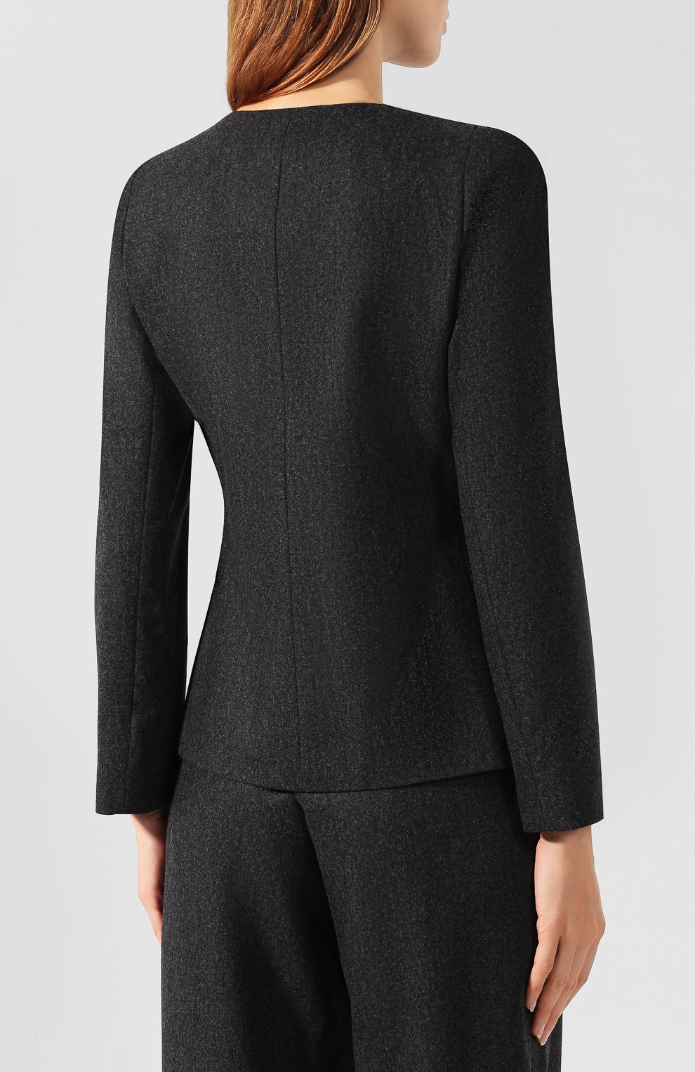 Жакет из смеси шерсти и кашемира GIORGIO ARMANI, арт. 9WHGG09Y/T018L, фото 4