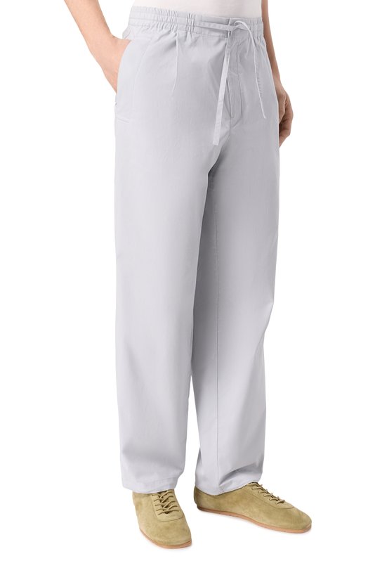 Хлопковые брюки 12 STOREEZ 137285 Голубой  137285 Фото 3