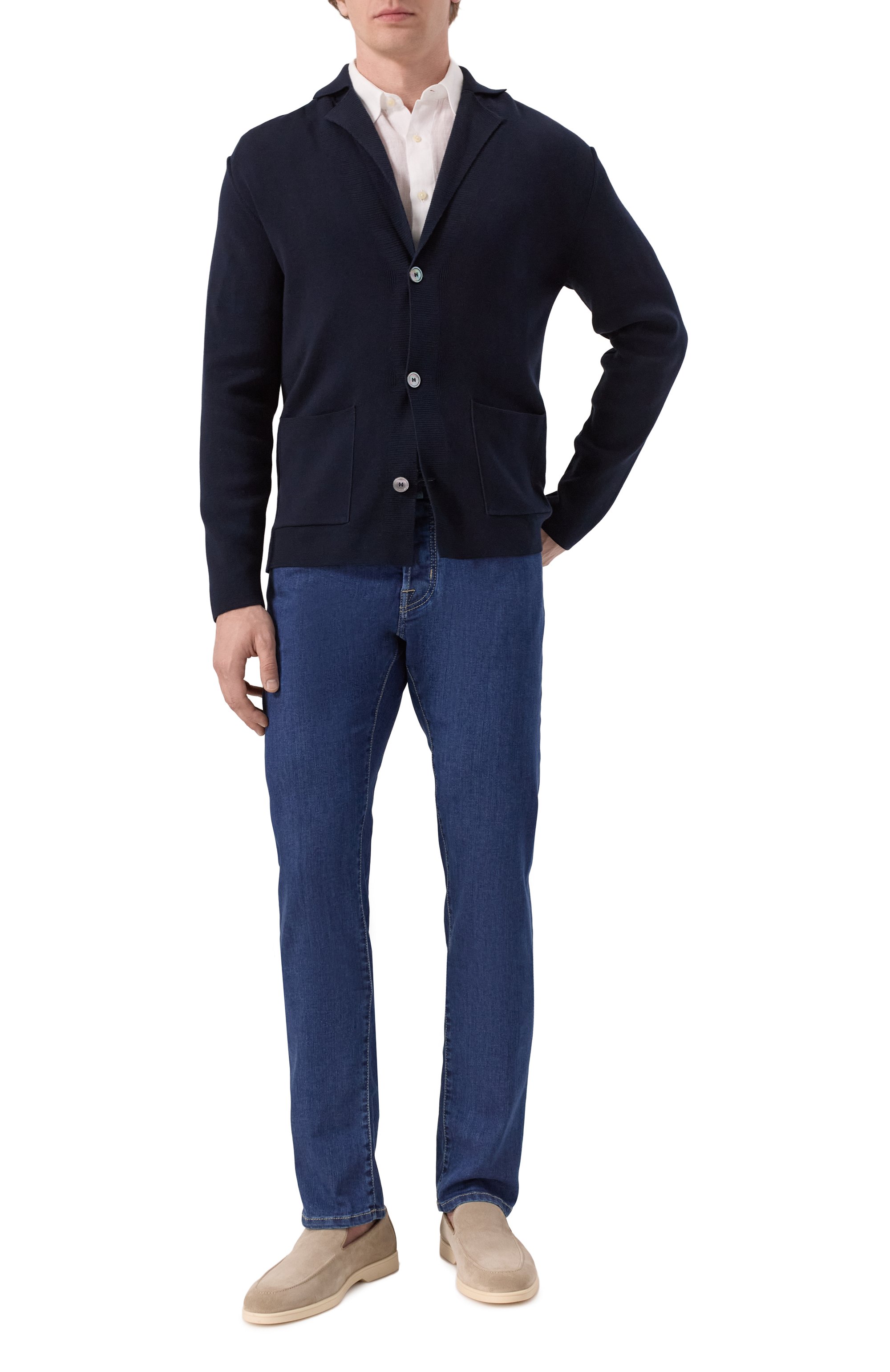 Хлопковый пиджак DANIELE FIESOLI, арт. DF2136, фото 3