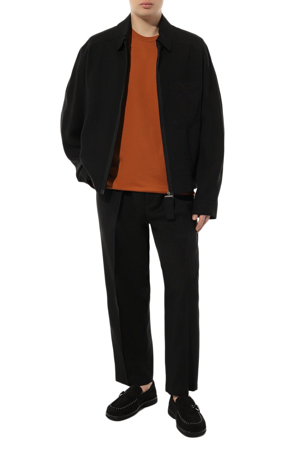 Хлопковая футболка ZEGNA, арт. UD360A7/D760, фото 2