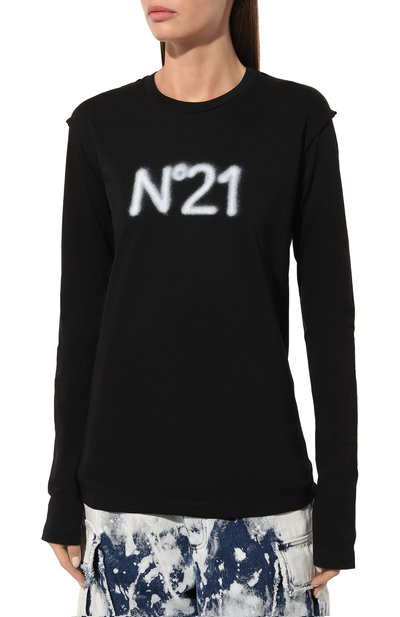 Хлопковый лонгслив N21, арт. N2M/F071/6328, фото 3