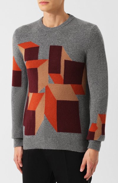 Кашемировый джемпер с принтом BOTTEGA VENETA, арт. 532246/VEVI0, фото 3