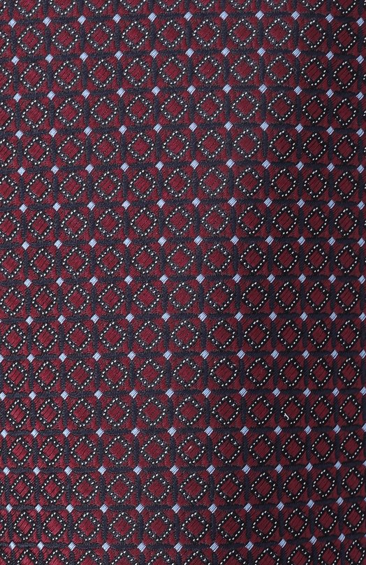 Шелковый галстук Canali 18/HJ04403 Бордовый  18/HJ04403 Фото 4