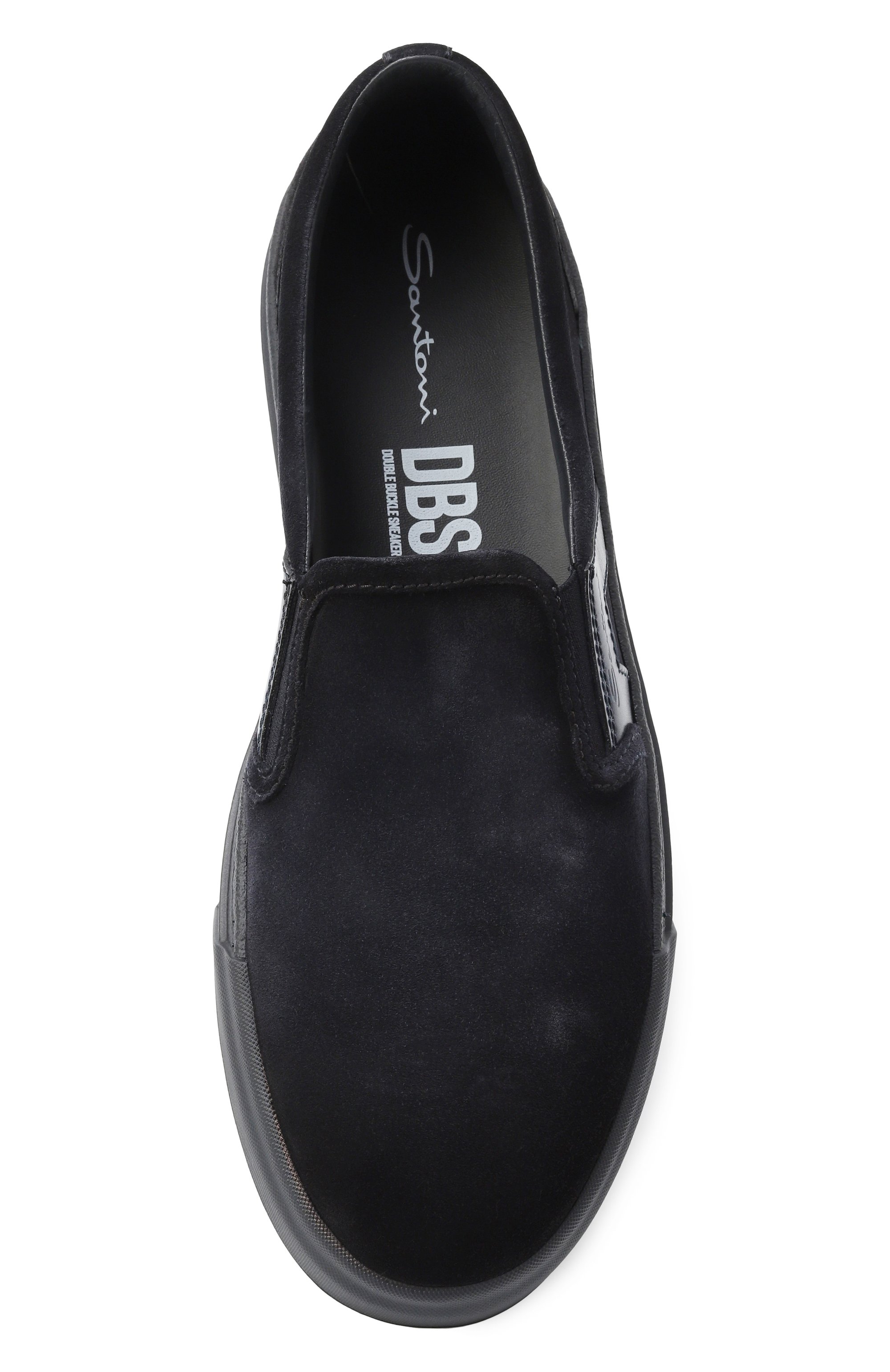 Замшевые слипоны gloria SANTONI, арт. MBGG219460CNTASY, фото 6