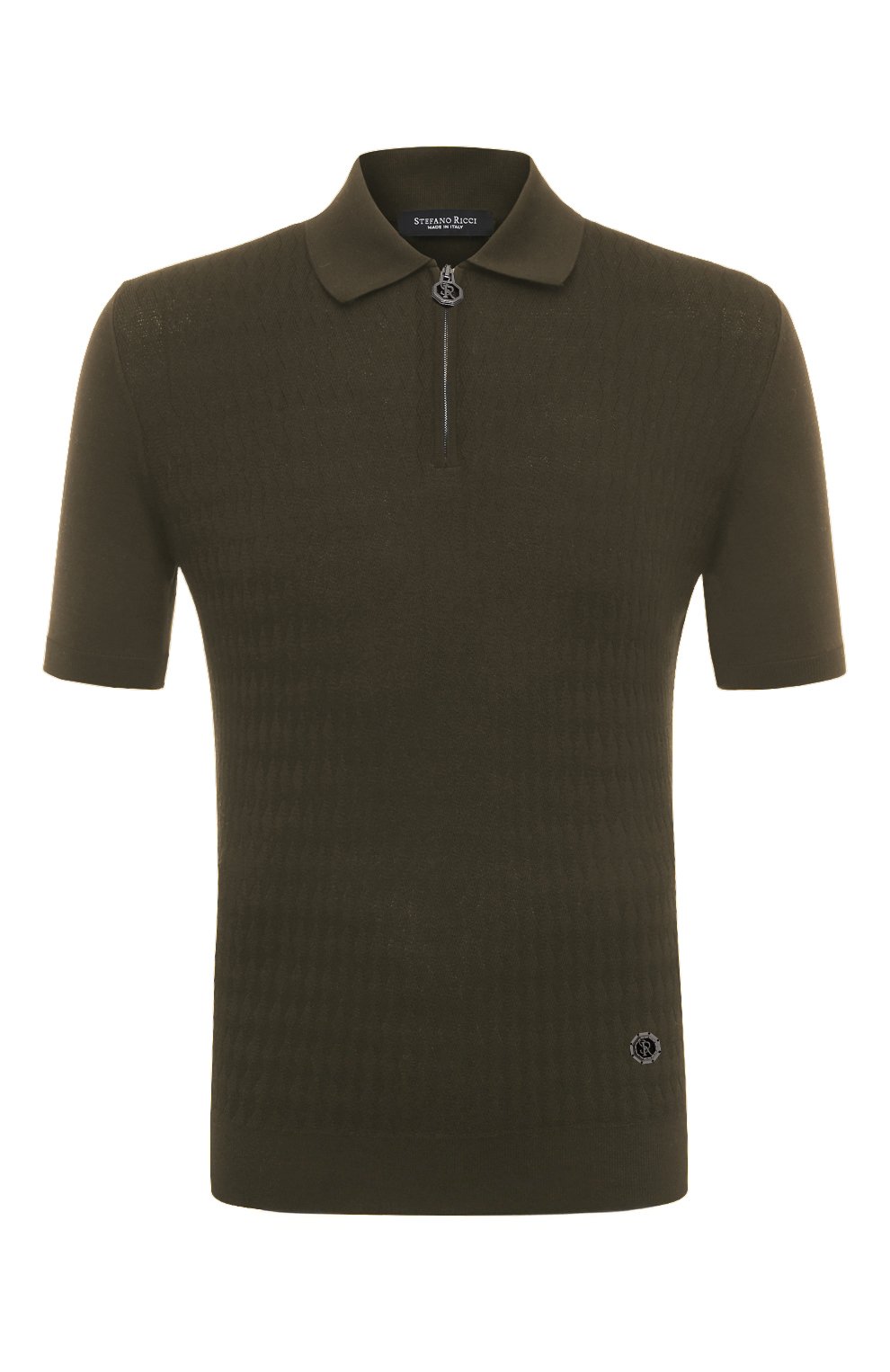 Поло из шелка и хлопка STEFANO RICCI, арт. K818066P31/F24171, фото 1