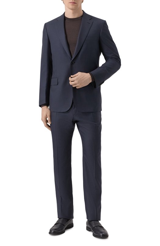 Шерстяной костюм Brioni RA008U-O1A4D Синий RA008U-O1A4D