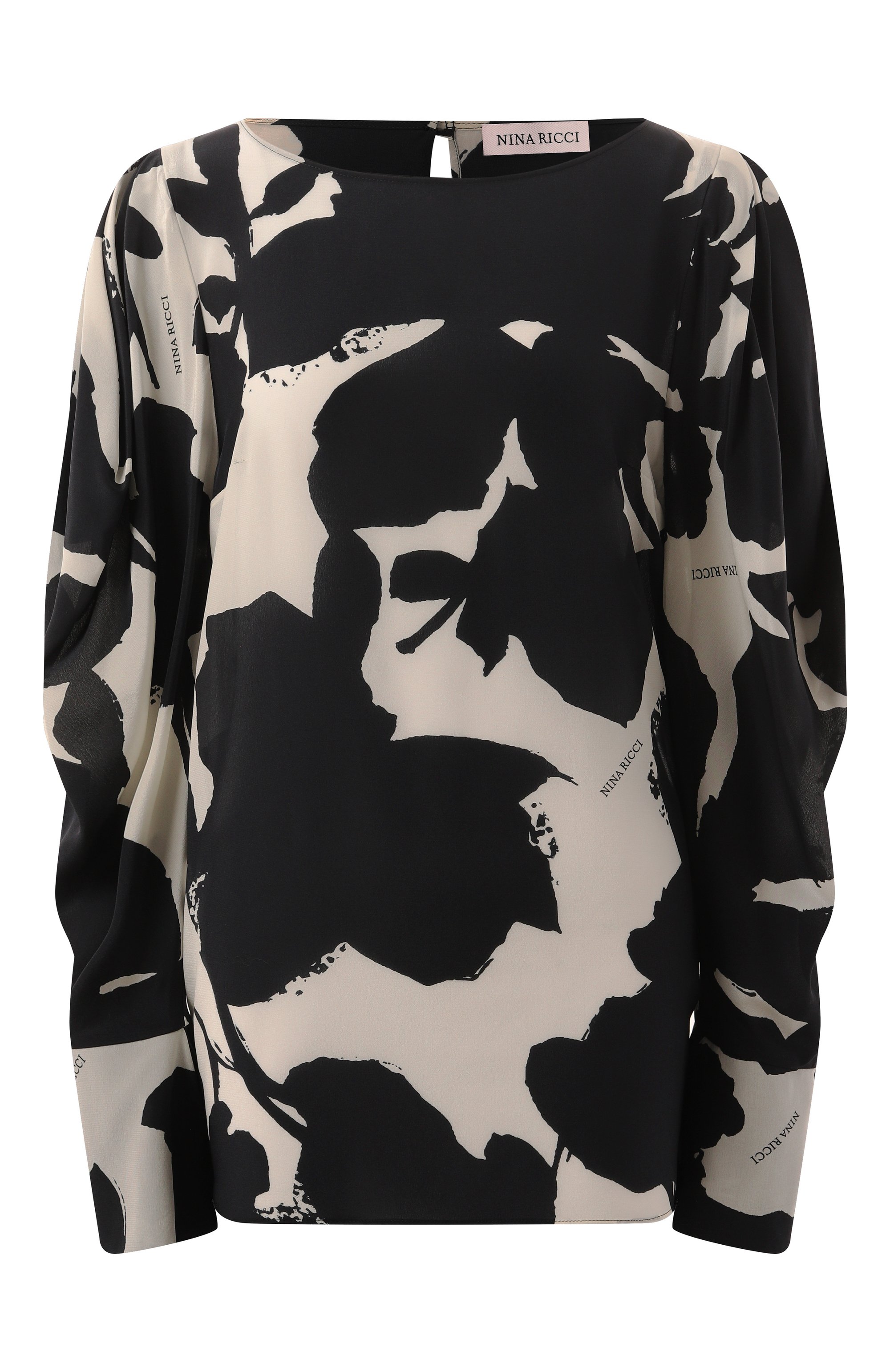 Шелковая блузка NINA RICCI, арт. 24ACT0006/SE1399, фото 1