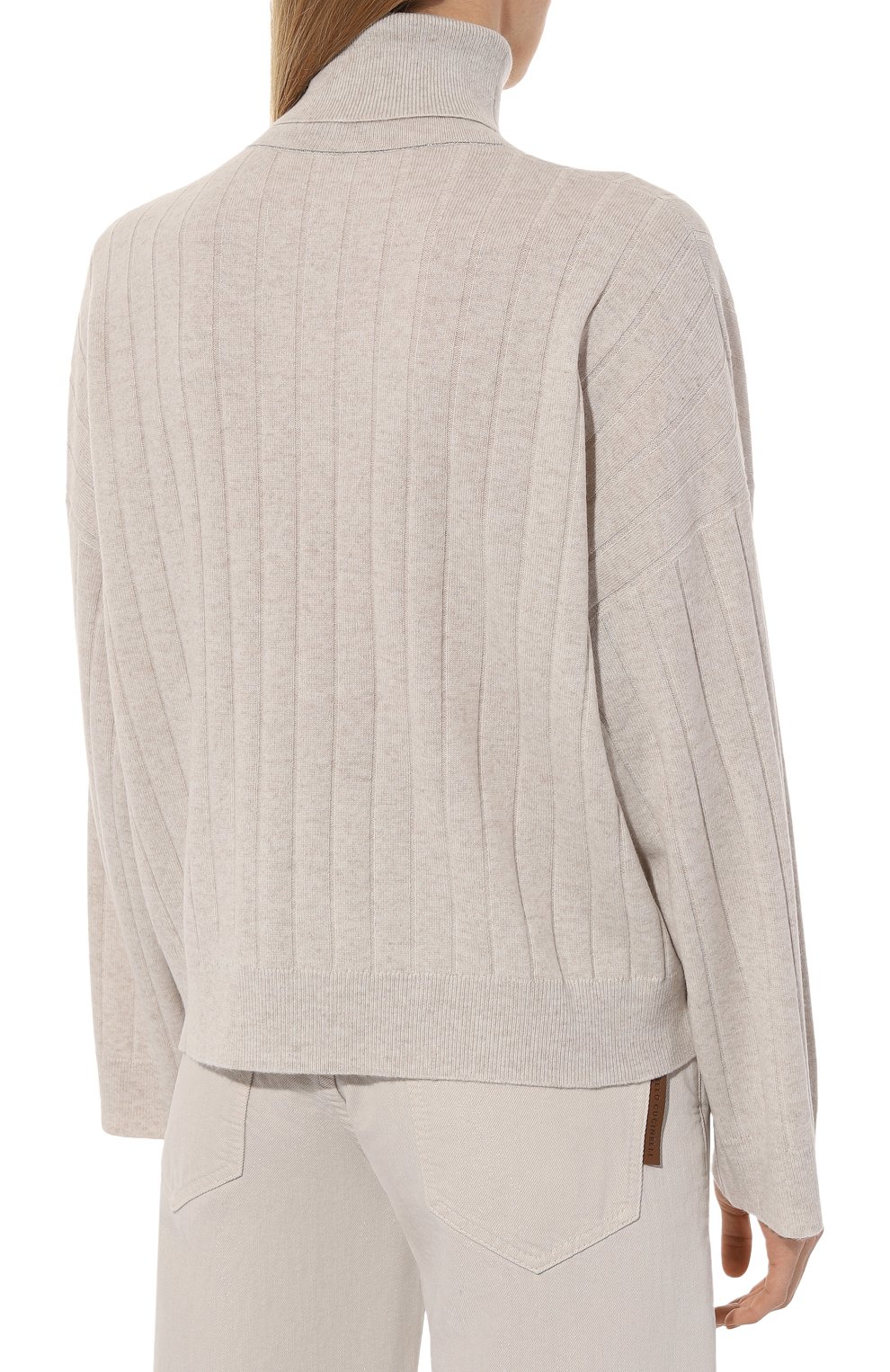 Кашемировая водолазка BRUNELLO CUCINELLI, арт. M12193403, фото 4