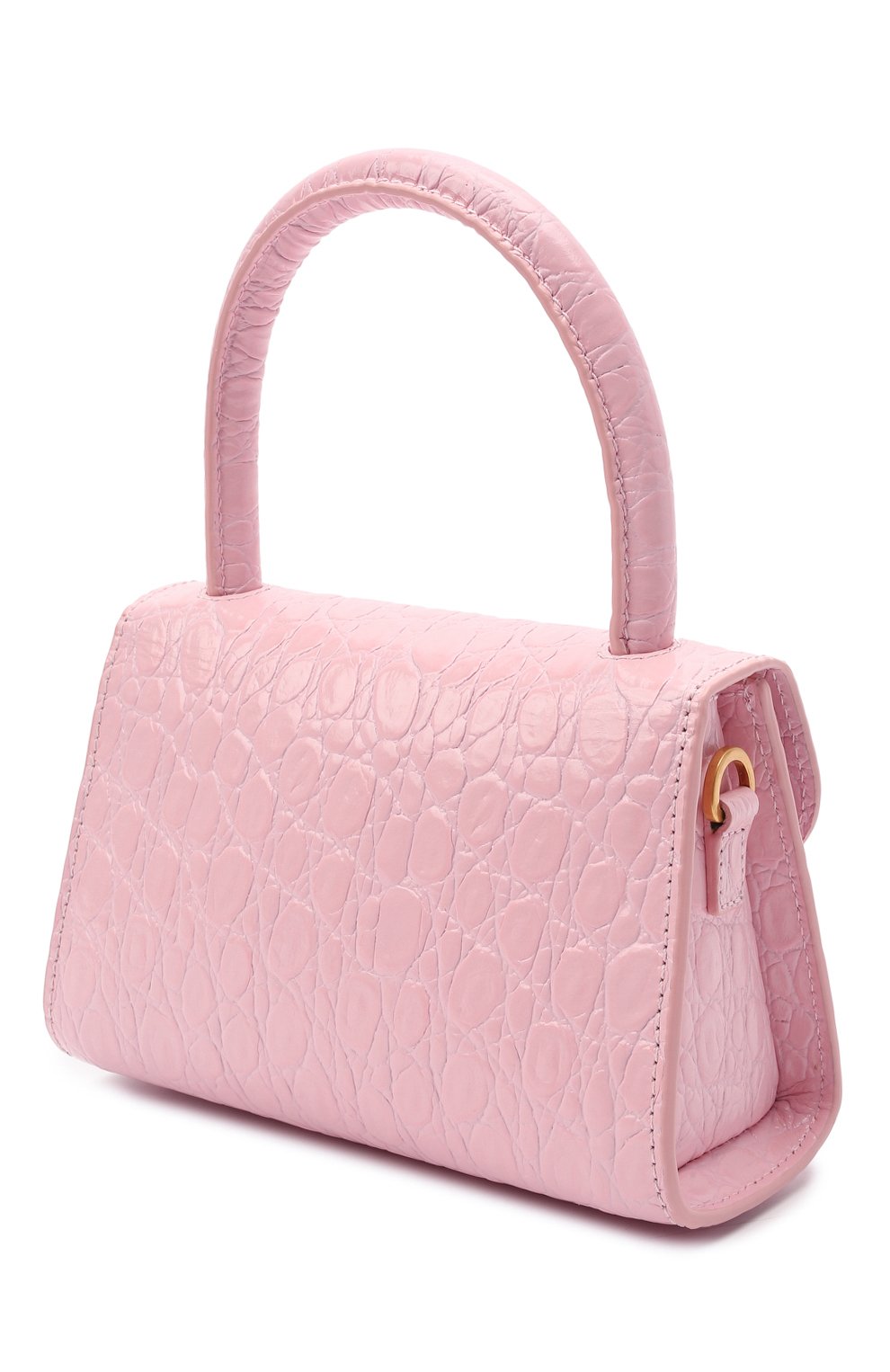 Сумка mini BY FAR светло-розового цвета по цене 62950 руб., арт. 21SSMINAP0CCESMA, фото 3 Сумка mini BY FAR, арт. 21SSMINAP0CCESMA, фото 3