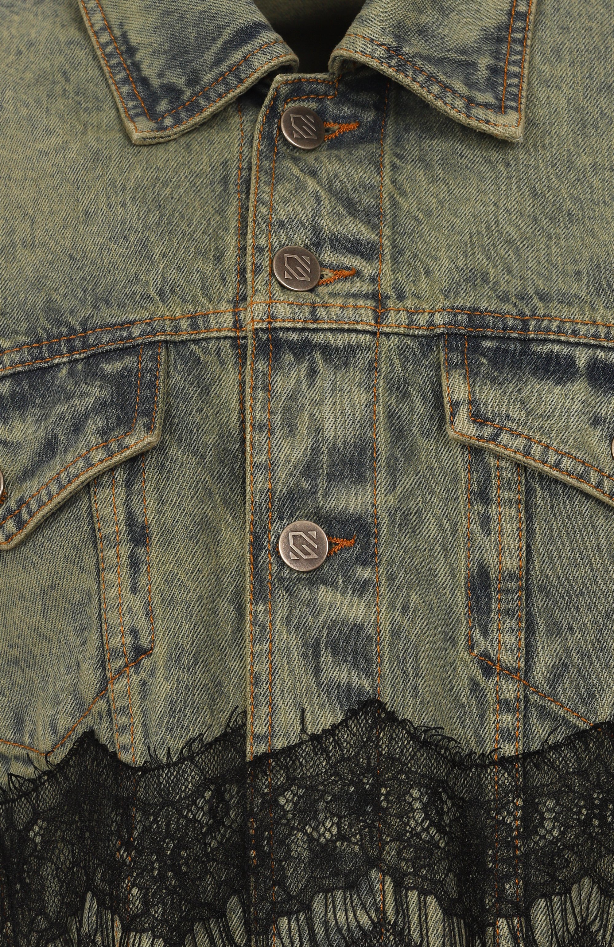 Джинсовая куртка GIUSEPPE DI MORABITO, арт. 04SSDNJ075 04450, фото 6