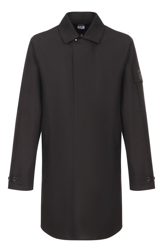 Хлопковый плащ C.P. Company 20CL0W004A/110542A Чёрный 20CL0W004A/110542A