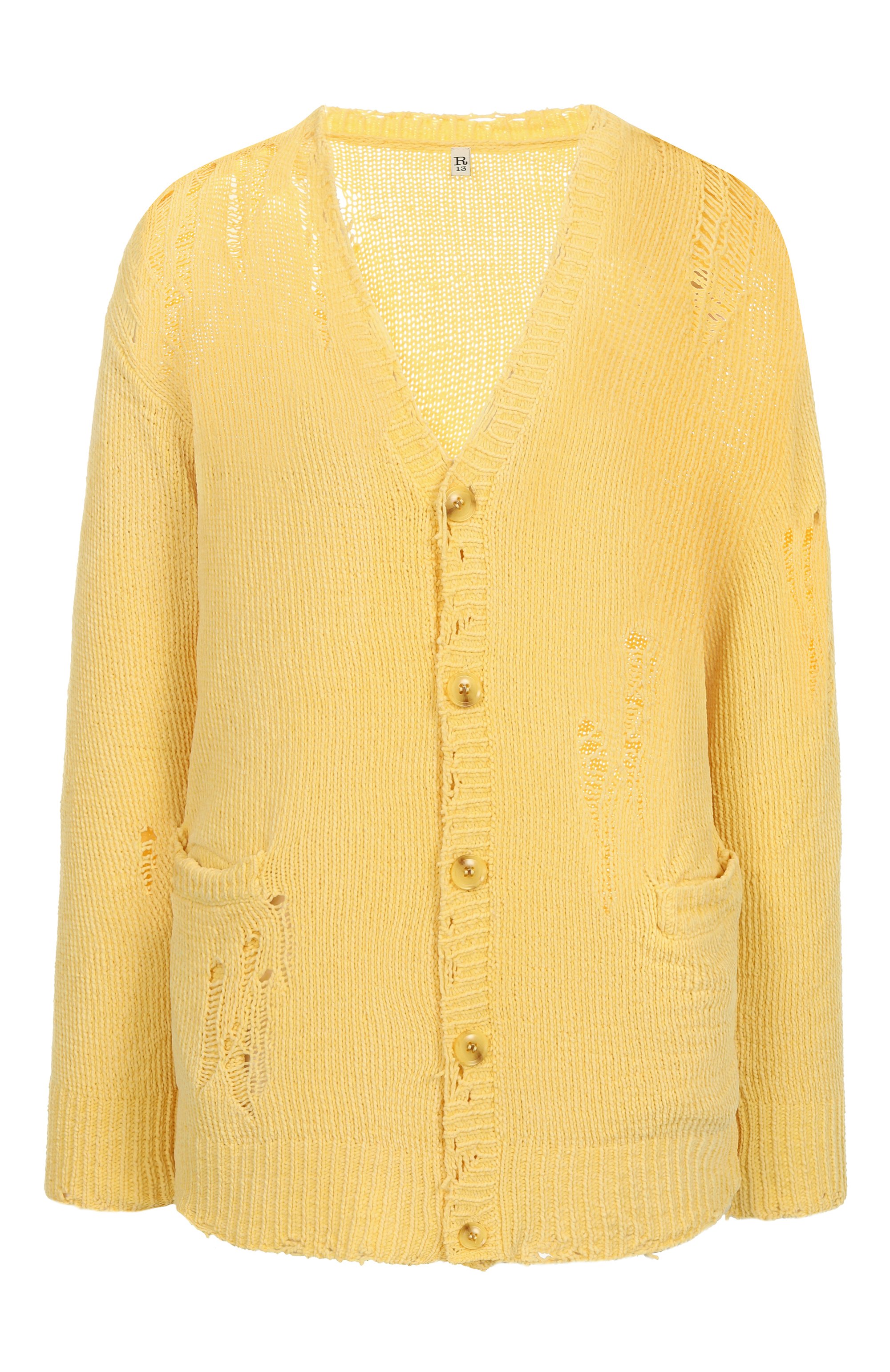 Хлопковый кардиган R13, арт. R13WY237-Y200B, фото 1