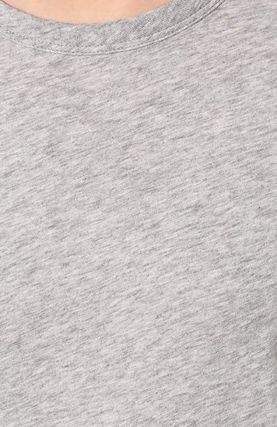 Хлопковая футболка RAG AND BONE серого цвета по цене 10950 руб., арт. W272C32CH, фото 5 Хлопковая футболка RAG AND BONE, арт. W272C32CH, фото 5