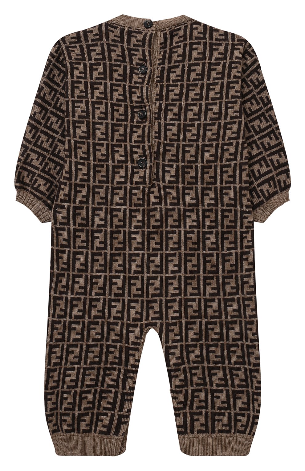 Хлопковый комбинезон FENDI, арт. BUL048/A3TE/12M-24M, фото 2