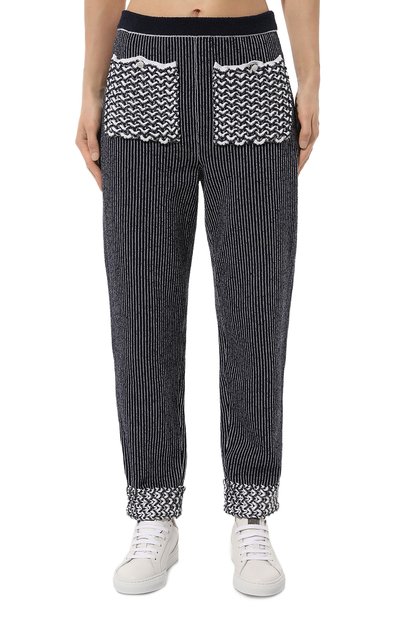 Брюки из хлопка и вискозы AND THE BRAND, арт. S24-P040-1404-4910, фото 3