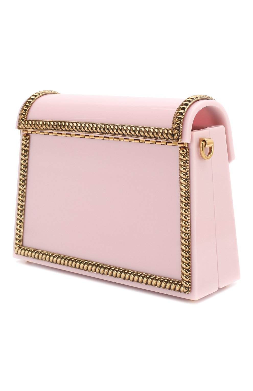 Сумка devotion small DOLCE & GABBANA розового цвета по цене 241500 руб., арт. BB6713/AZ700, фото 3 Сумка devotion small DOLCE & GABBANA, арт. BB6713/AZ700, фото 3