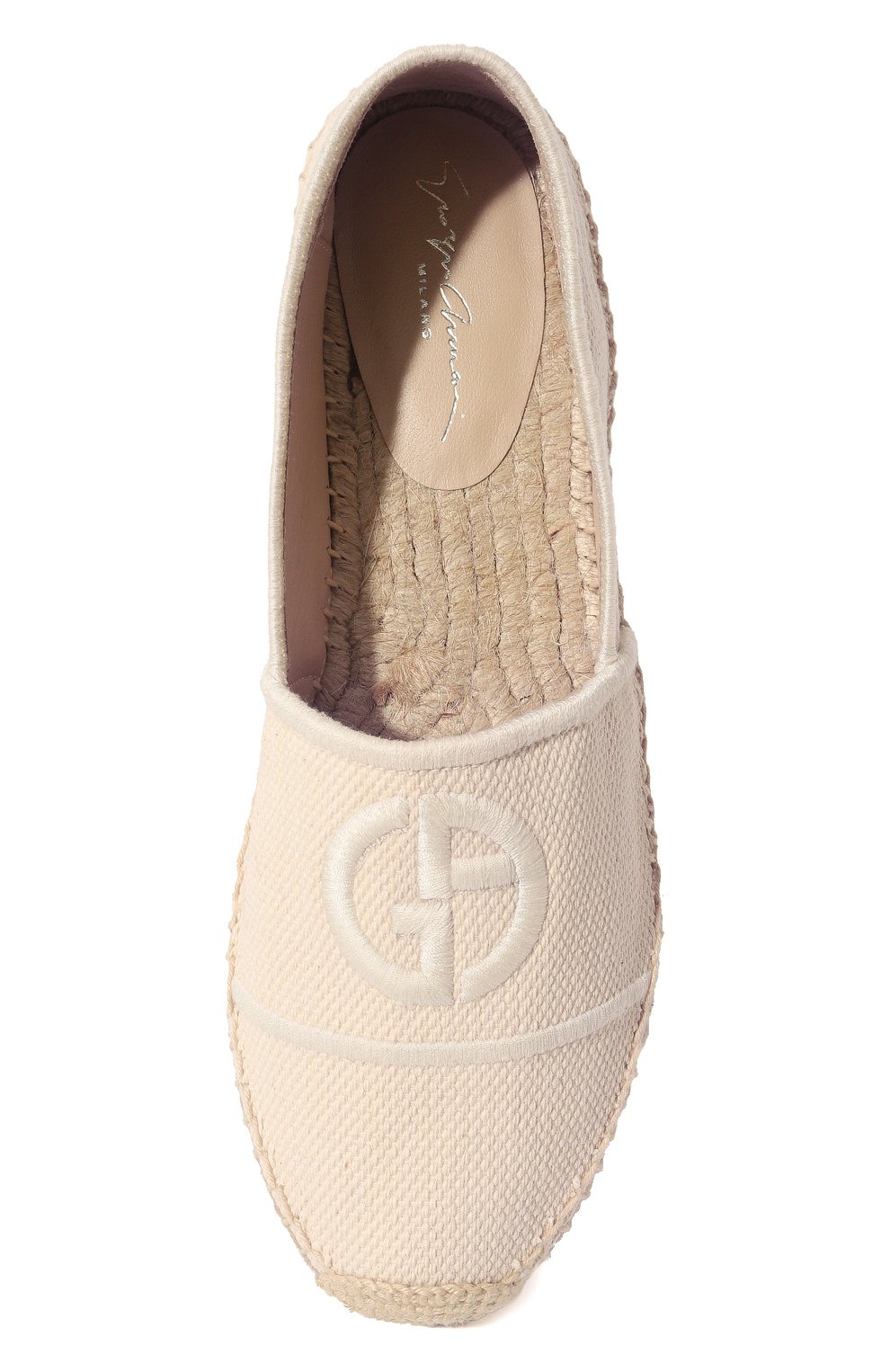 Текстильные эспадрильи GIORGIO ARMANI, ар т. X1S022/XN833, фото 6