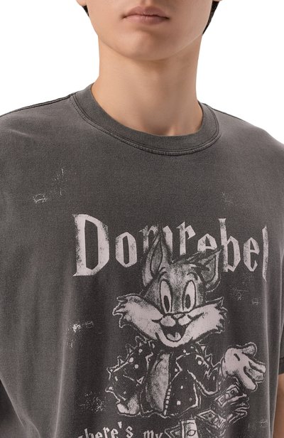 Хлопковая футболка DOMREBEL, арт. M C0LLECT/T-SHIRT, фото 5