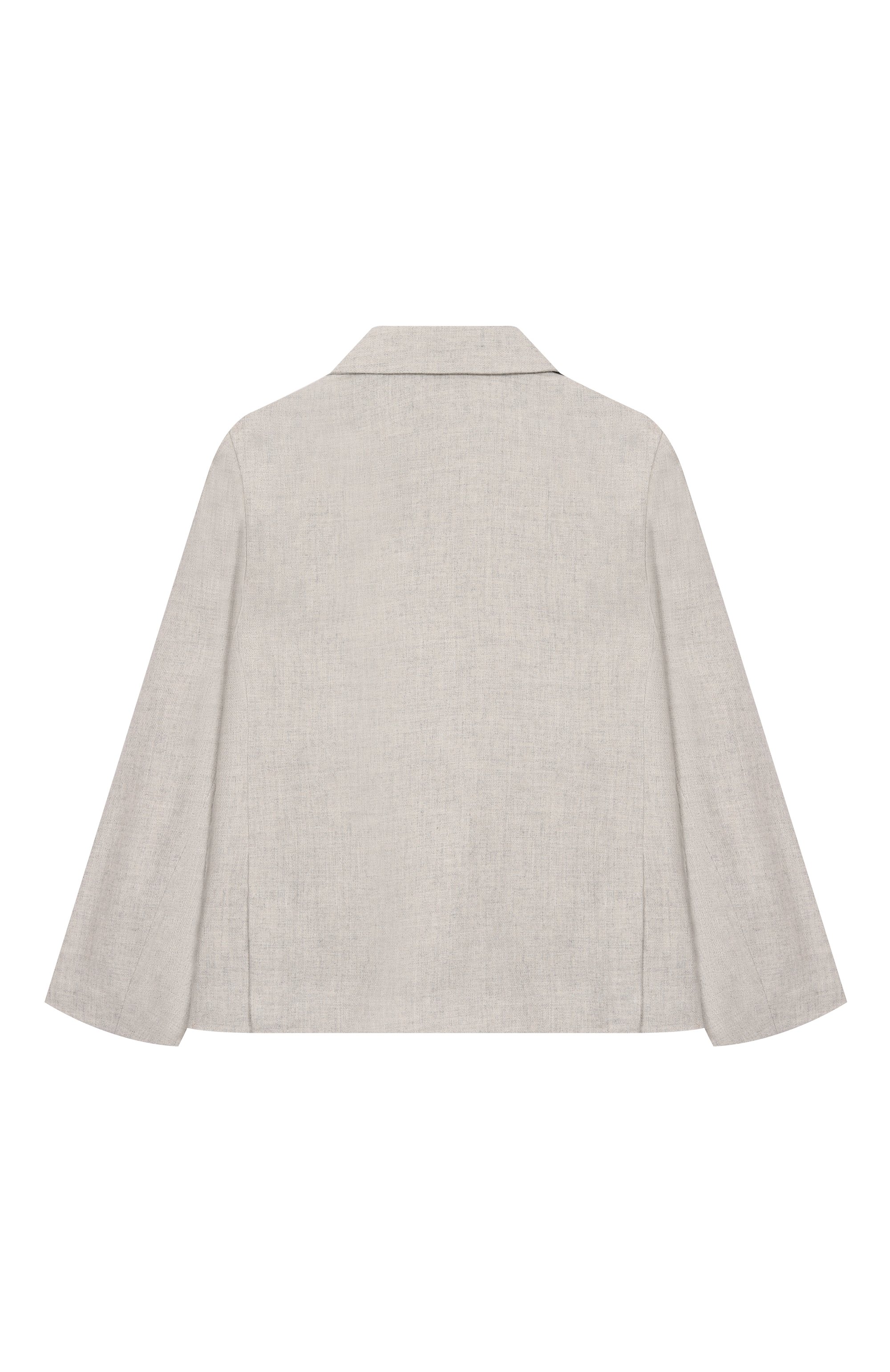 Пиджак из вискозы и шерсти ELEVENTY светло-серого цвета по цене 38850 руб., арт. EX2Q44/I0233/6-8, фото 2 Пиджак из вискозы и шерсти ELEVENTY, арт. EX2Q44/I0233/6-8, фото 2