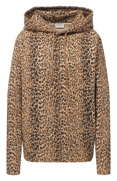 Хлопковое худи SAINT LAURENT, арт. 629708/YBTX2, фото 1