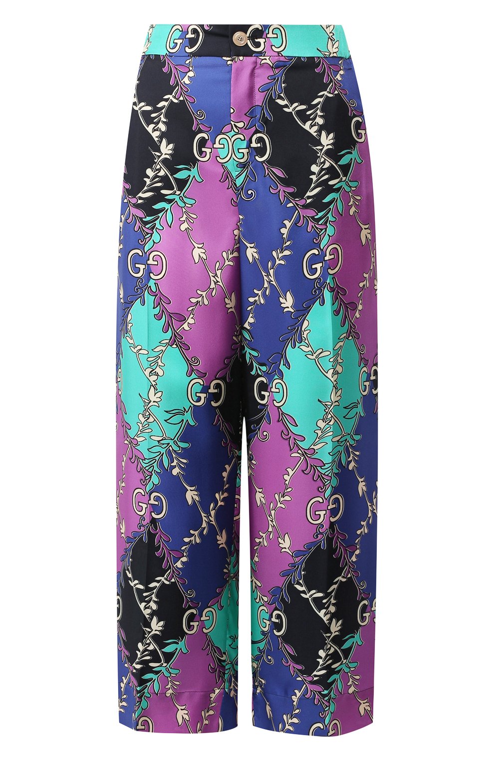Шелковые брюки GUCCI, арт. 609595/ZADFN, фото 1