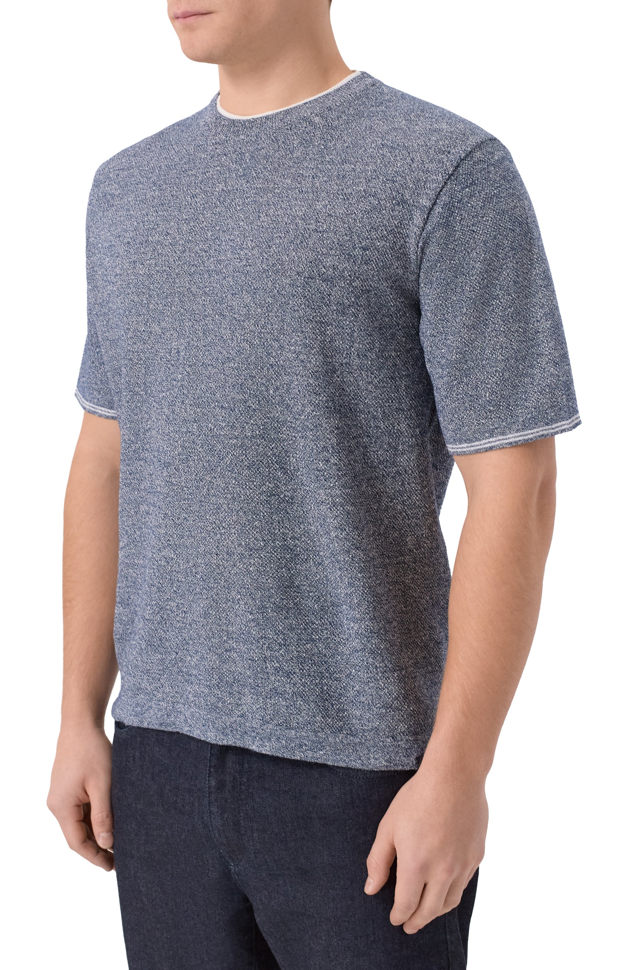 Джемпер изо льна и хлопка PAUL&SHARK, арт. 26411552, фото 3