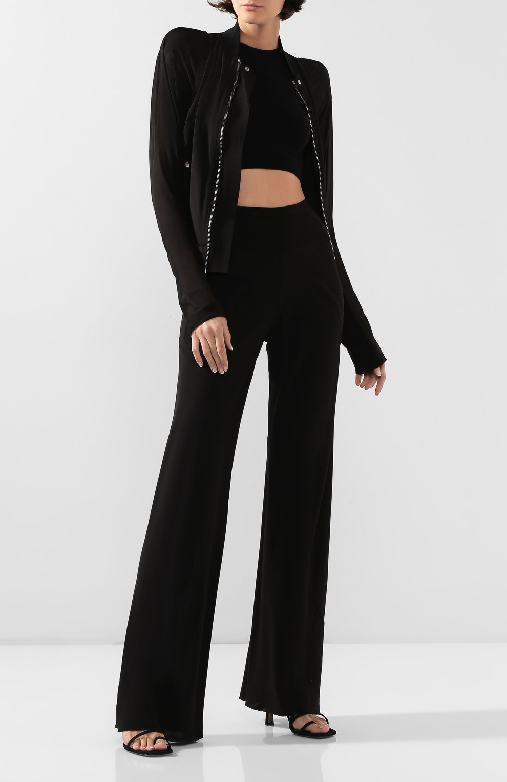 Топ RICK OWENS черного цвета по цене 18900 руб., арт. RP20S1690/KSP, фото 2 Топ RICK OWENS, арт. RP20S1690/KSP, фото 2