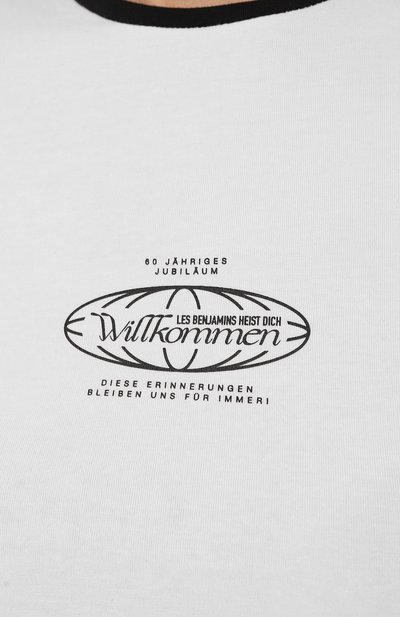 Хлопковая футболка LES BENJAMINS, арт. LB22FWGASFUTS-006, фото 5