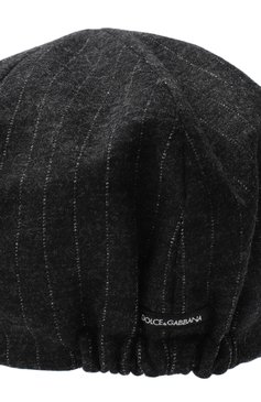 Кепка из шерсти и хлопка DOLCE & GABBANA, арт. 0131/LB1H55/FR3D2, фото 3