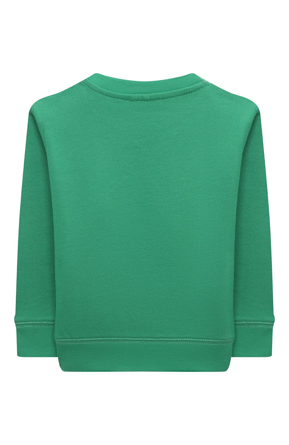 Хлопковый свитшот STELLA MCCARTNEY зеленого цвета по цене 6690 руб., арт. 8Q4TB0, фото 2 Хлопковый свитшот STELLA MCCARTNEY, арт. 8Q4TB0, фото 2