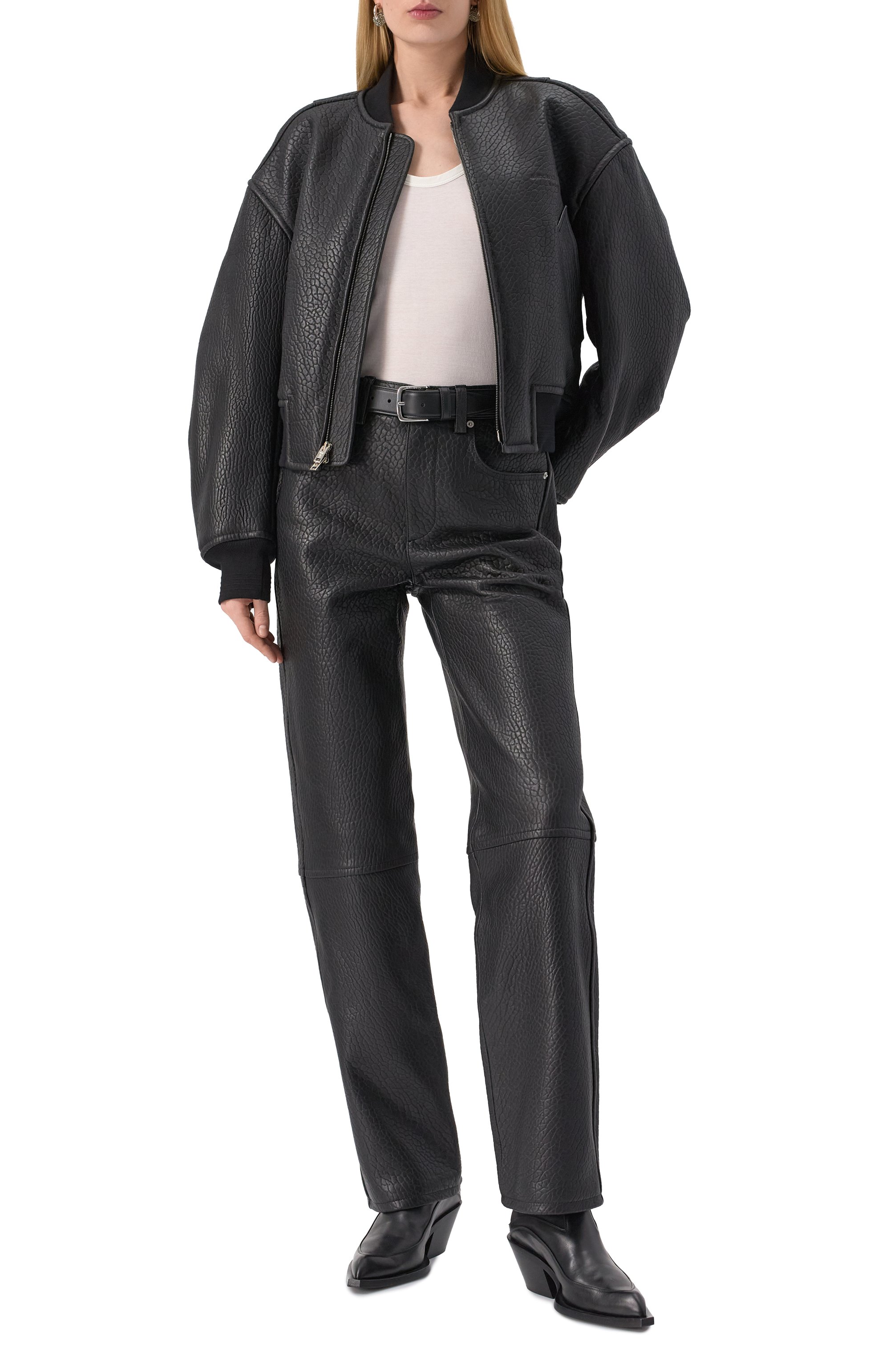 Кожаные брюки ALEXANDER WANG, арт. 1WC1254797, фото 2