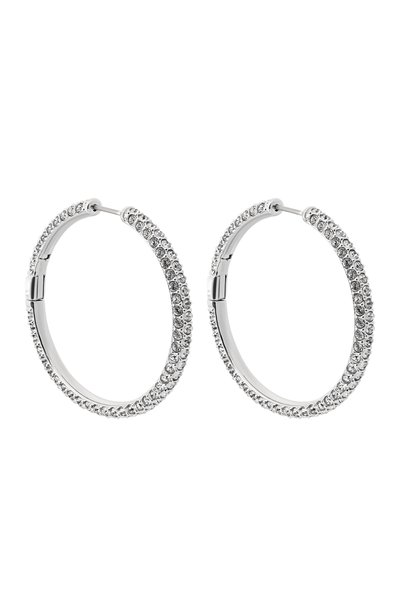 Серьги dextera SWAROVSKI серебряного цвета по цене 19850 руб., арт. 5754156, фото 3 Серьги dextera SWAROVSKI, арт. 5754156, фото 3