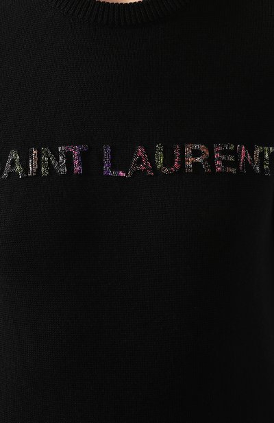 Шерстяной пуловер SAINT LAURENT, арт. 550909/YAAR2, фото 5