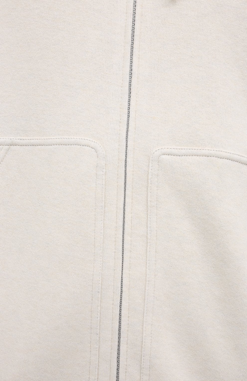 Толстовка из кашемира и хлопка BRUNELLO CUCINELLI, арт. MTU019069G, фото 5