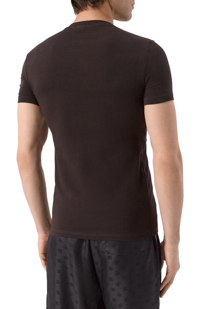 Хлопковая футболка ZEGNA, арт. N3M20/180, фото 4