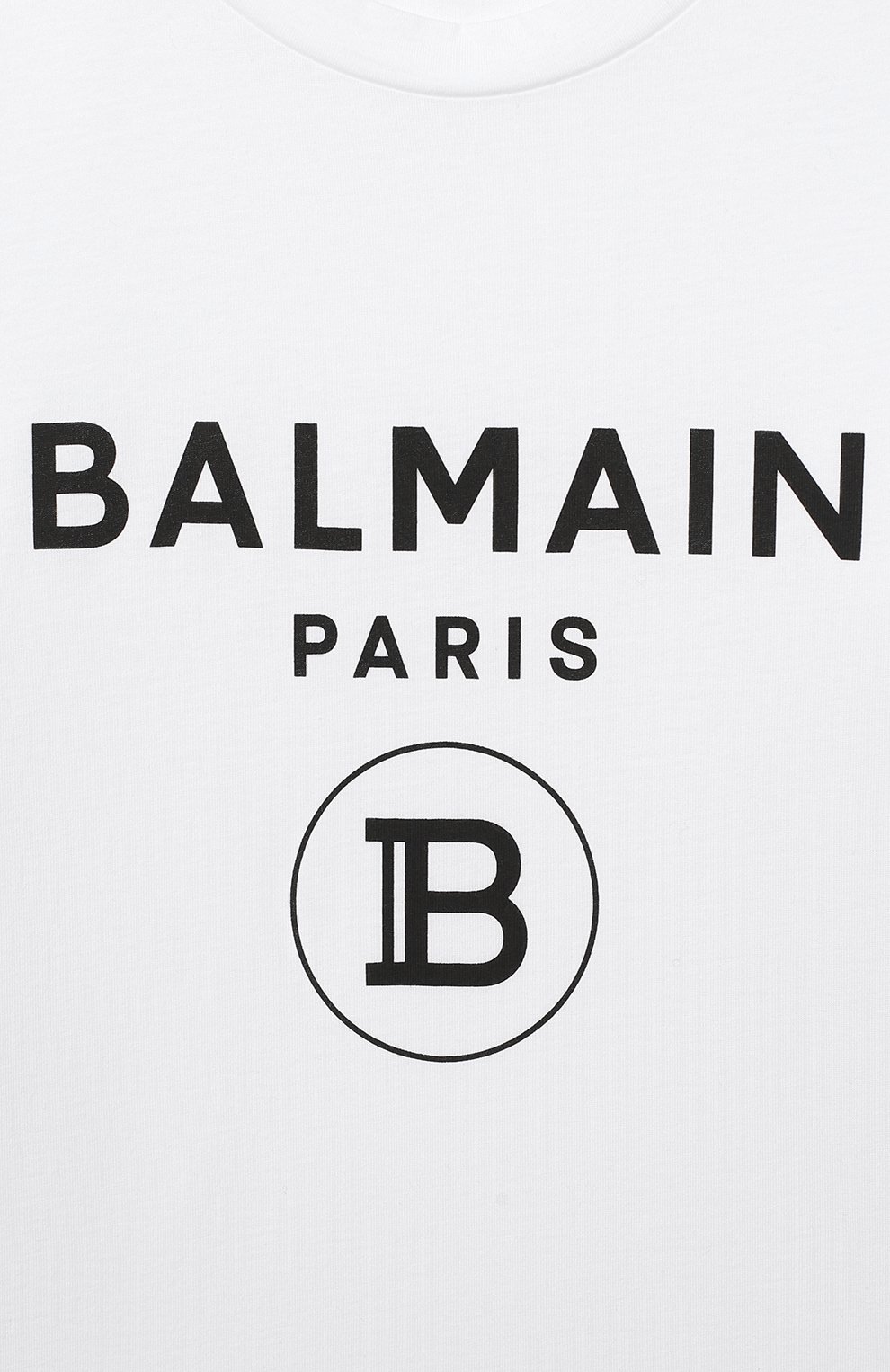 Хлопковая футболка BALMAIN, арт. 6N8561/NX290/4-10, фото 3