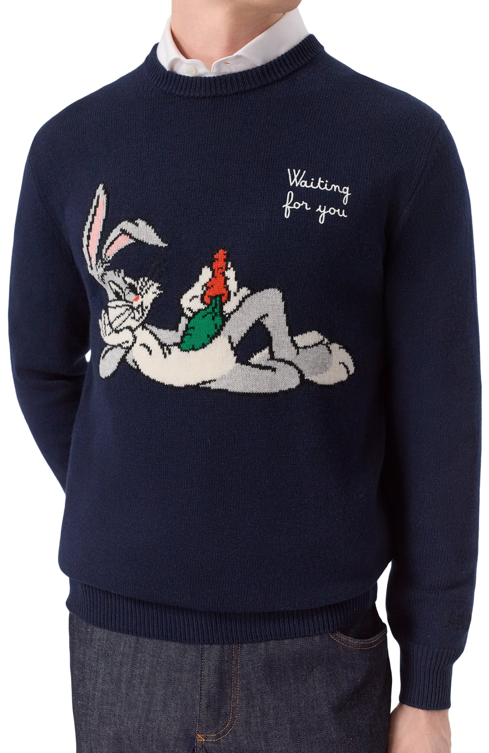 Джемпер из шерсти и вискозы MC2 SAINT BARTH, арт. HER0001-03438I/HER0N, фото 5