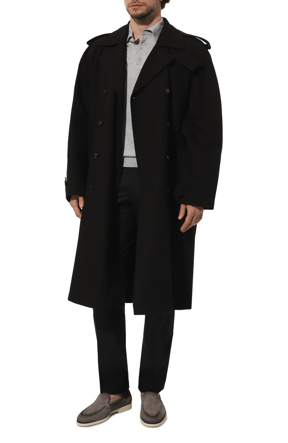 Замшевые лоферы malibu SANTONI, арт. MGAG18777TICSSG5G77, фото 2