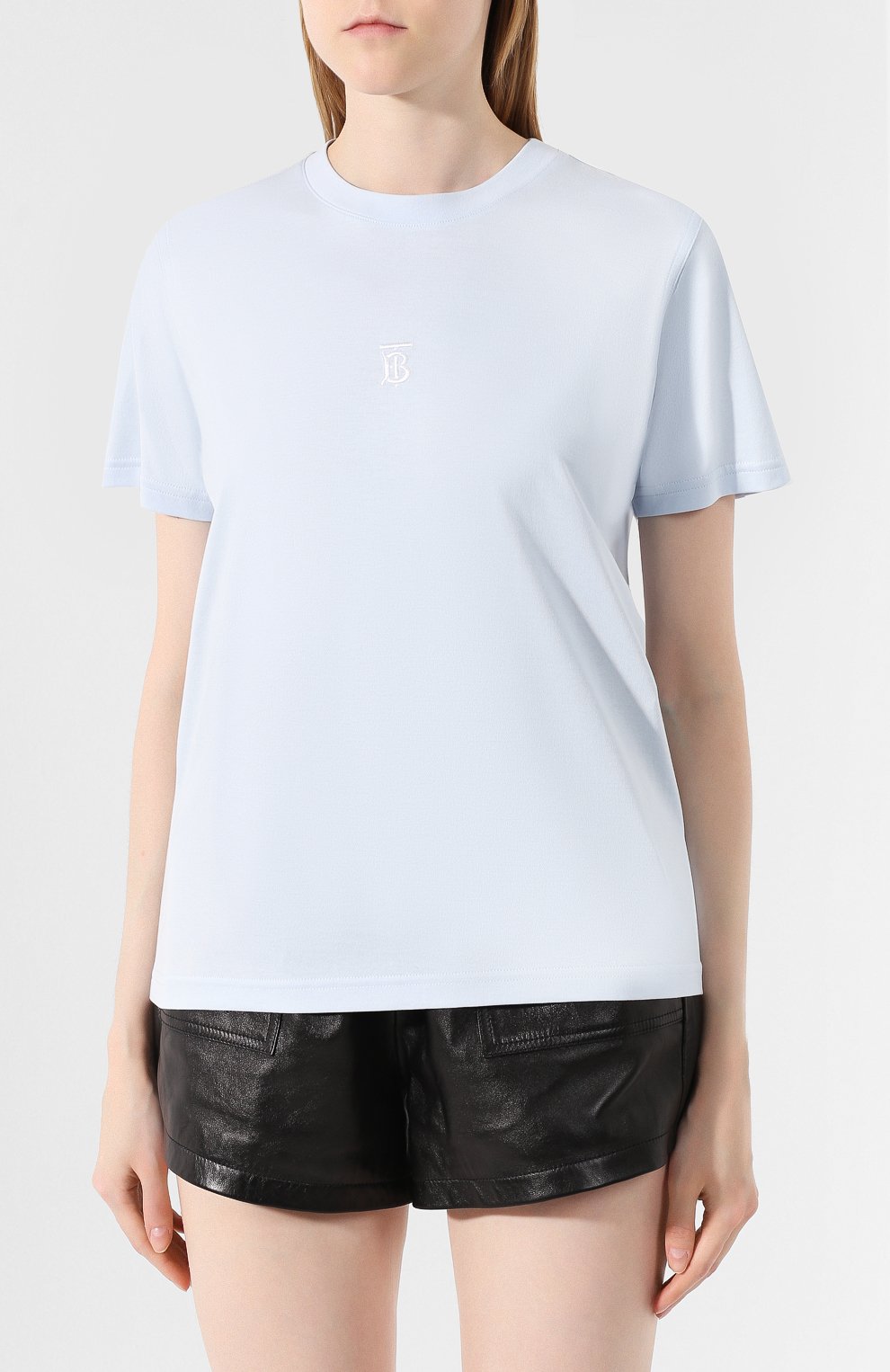 Хлопковая футболка BURBERRY, арт. 8015185, фото 3