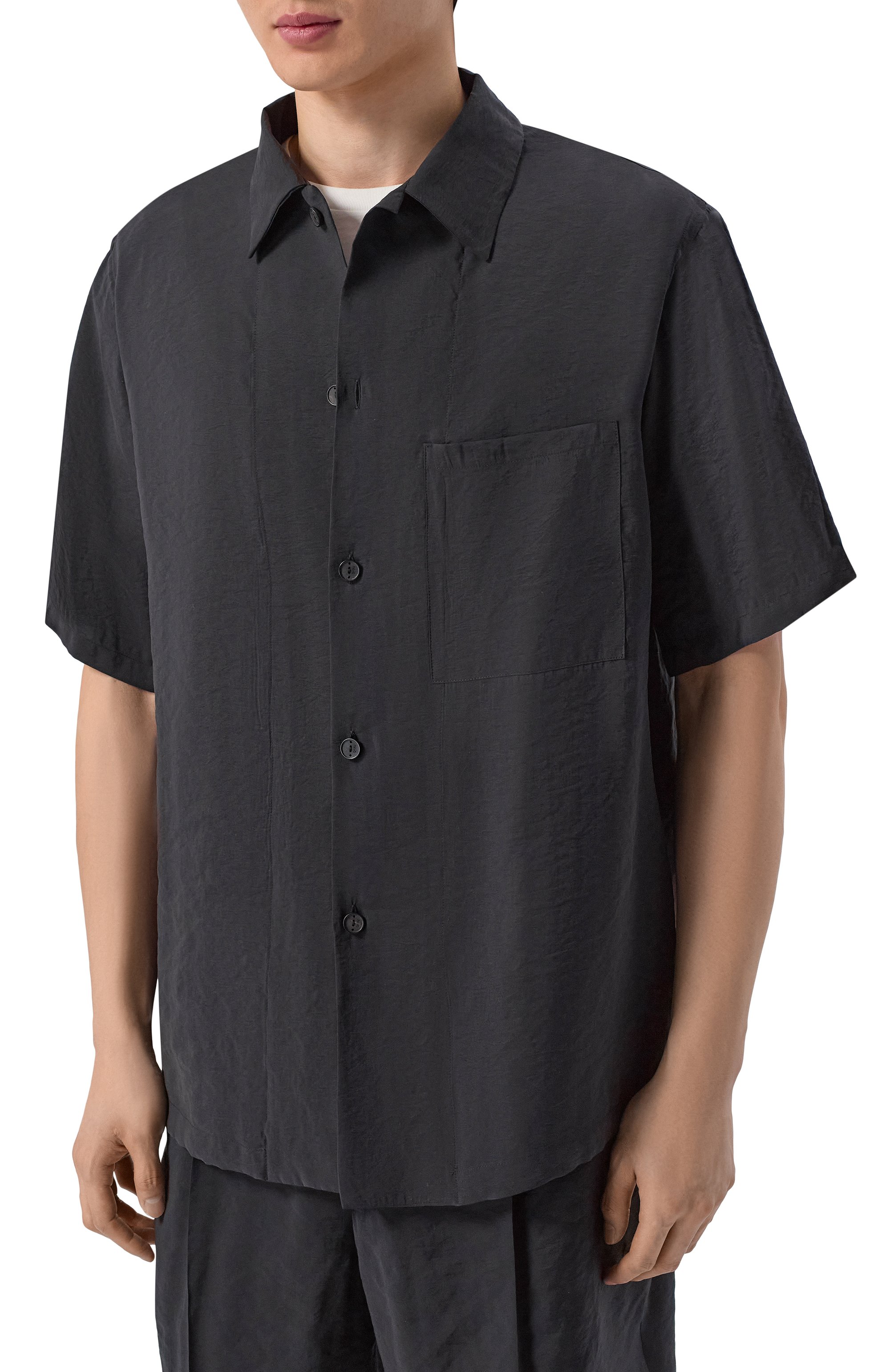 Рубашка HEVO черного цвета по цене 27100 руб., арт. N0V0LIC/L711, фото 3 Рубашка HEVO, арт. N0V0LIC/L711, фото 3