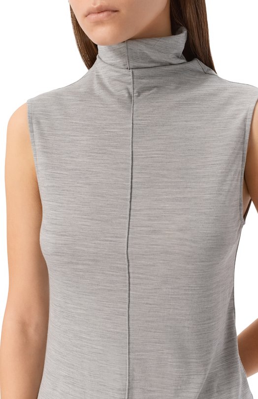 Топ из лиоцелла и шерсти 12 STOREEZ 133029 Серый  133029 Фото 5