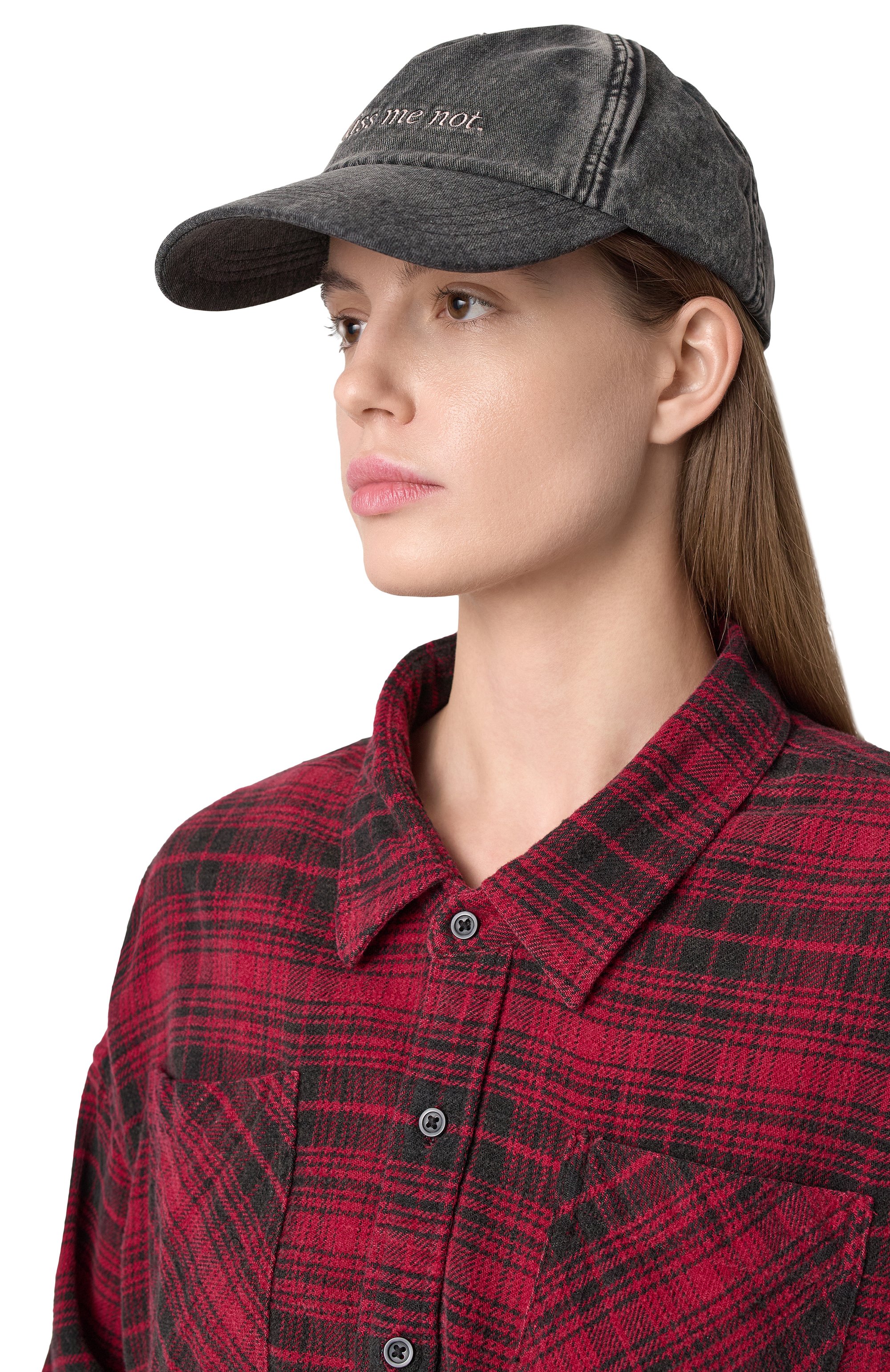 Джинсовая бейсболка HUGO темно-серого цвета по цене 5995 руб., арт. 50533420, фото 2 Джинсовая бейсболка HUGO, арт. 50533420, фото 2