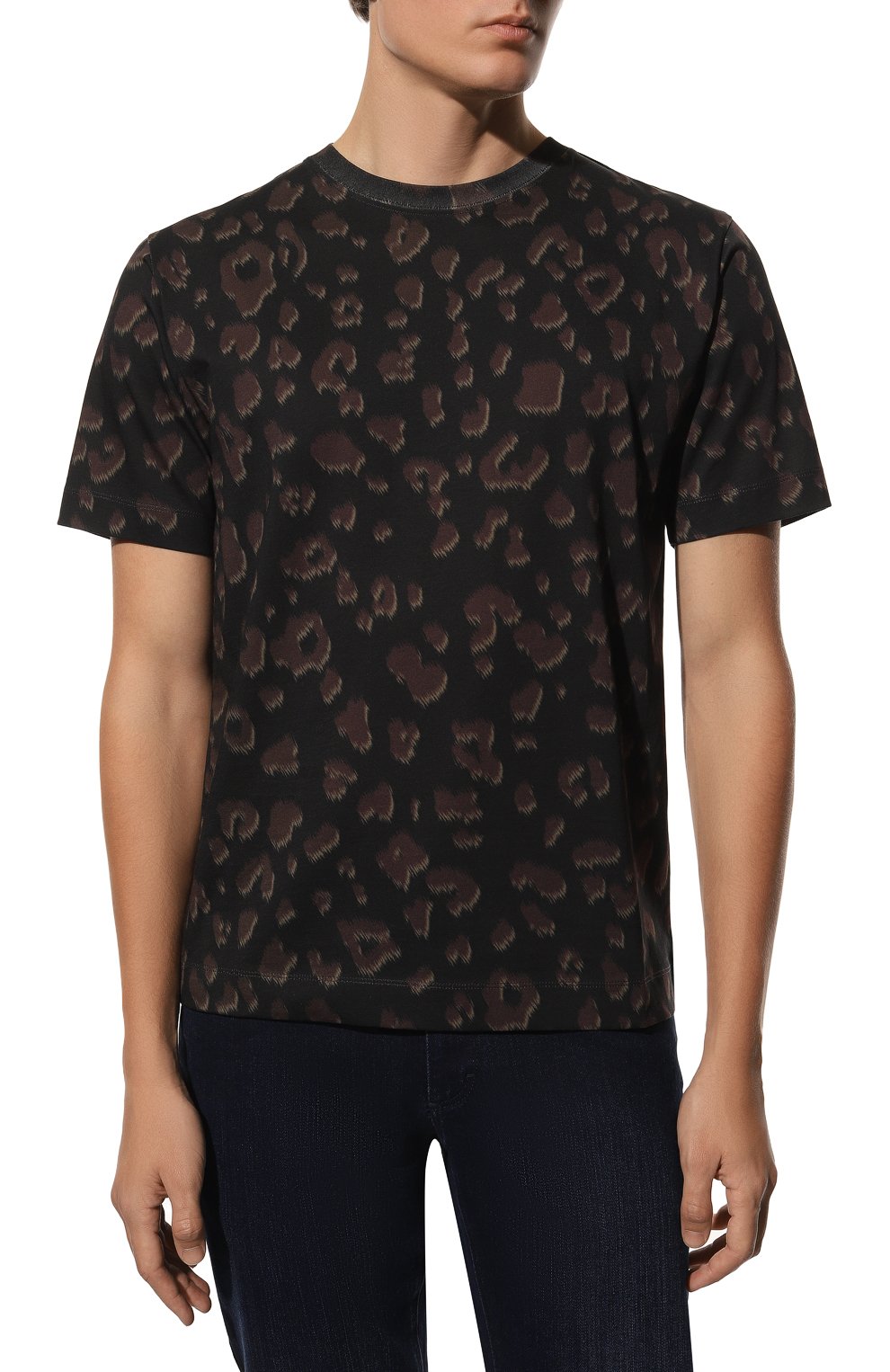 Хлопковая футболка DRIES VAN NOTEN, арт. 222-021187-5601, фото 3