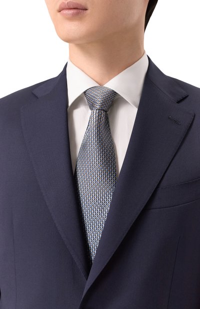 Мужской шелковый галстук BRIONI, арт. 061Q00/PD489