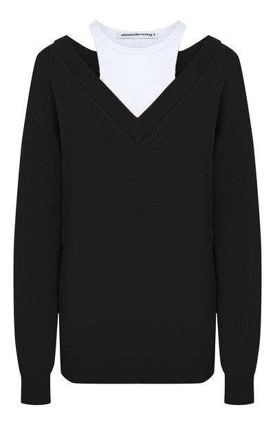 Женский шерстяной пуловер ALEXANDERWANG.T, арт. 4KC1201038