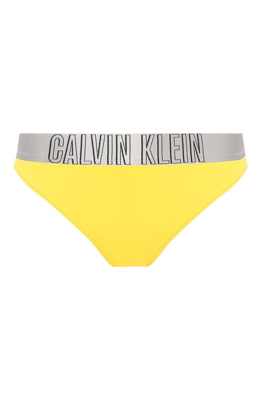 Плавки-бикини CALVIN KLEIN желтого цвета по цене 4095 руб., арт. KW0KW00819, фото 1 Плавки-бикини CALVIN KLEIN, арт. KW0KW00819, фото 1