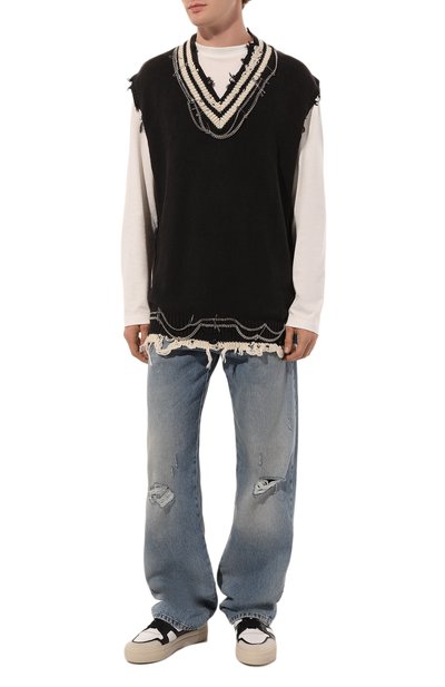 Хлопковые жилет R13, арт. R13WY234-Y140B, фото 2