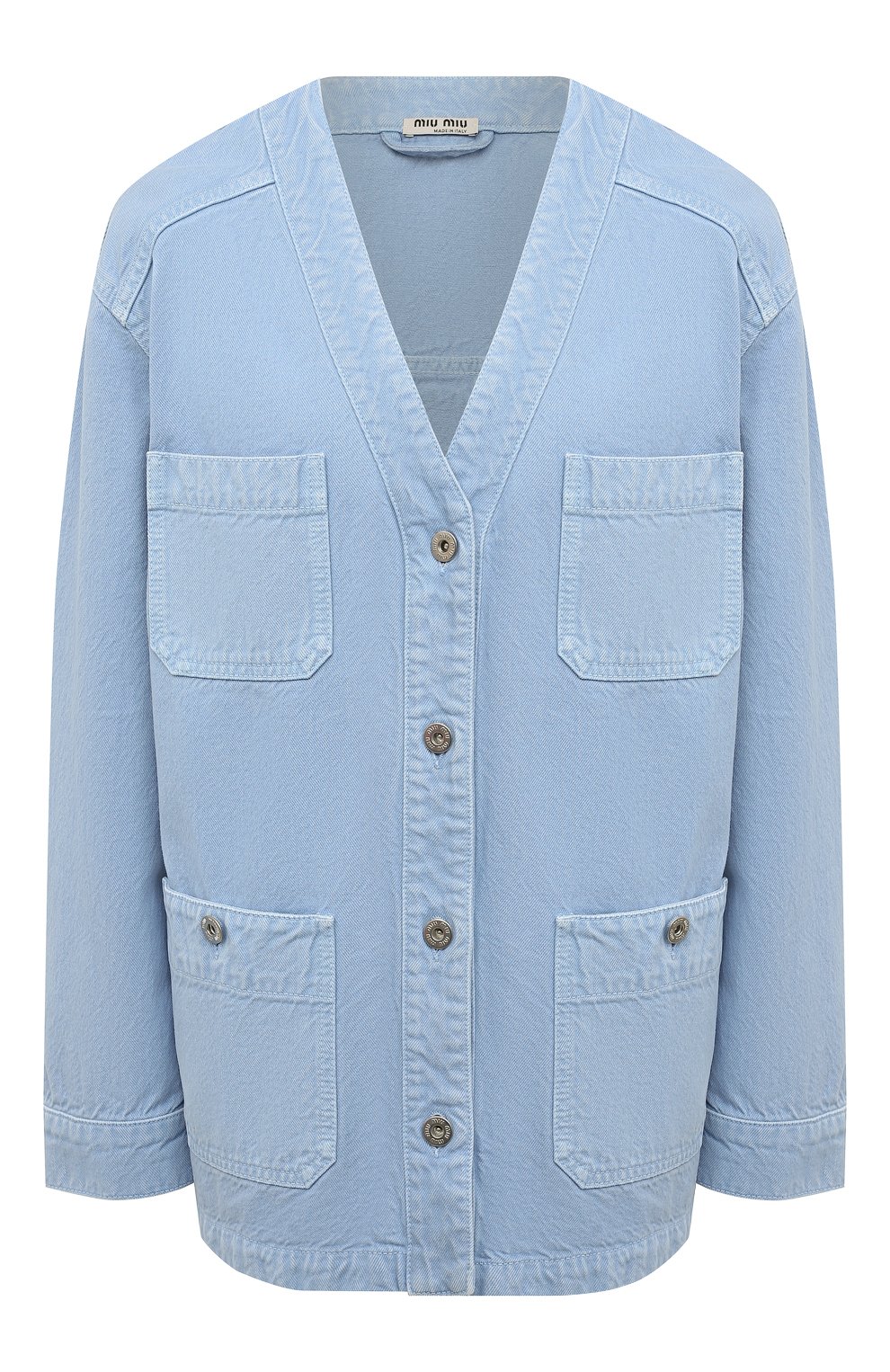 Джинсовая куртка MIU MIU, арт. ML837-1Z7Y-F0076, фото 1