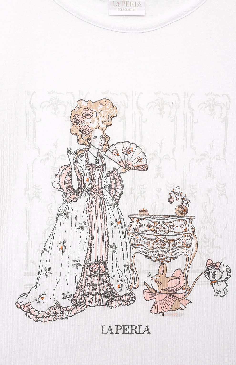 Хлопковая пижама LA PERLA, арт. 70261/2A-6A, фото 6